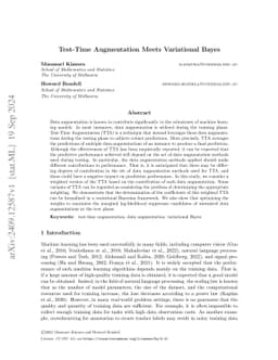 Test-Time Augmentation Meets Variational Bayes