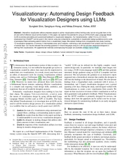 Visualizationary: Automating Design Feedback for Visualization Designers
  using LLMs