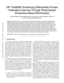 DP$^2$-FedSAM: Enhancing Differentially Private Federated Learning
  Through Personalized Sharpness-Aware Minimization