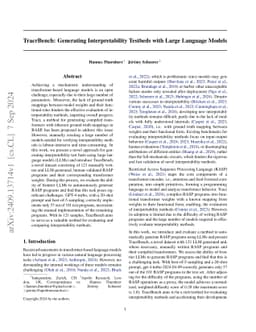 TracrBench: Generating Interpretability Testbeds with Large Language
  Models