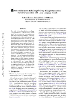 MirrorStories: Reflecting Diversity through Personalized Narrative
  Generation with Large Language Models
