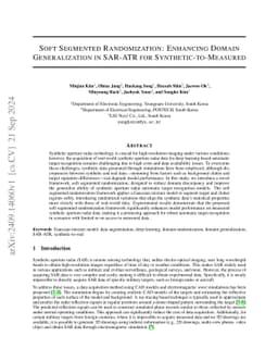 Soft Segmented Randomization: Enhancing Domain Generalization in SAR-ATR
  for Synthetic-to-Measured