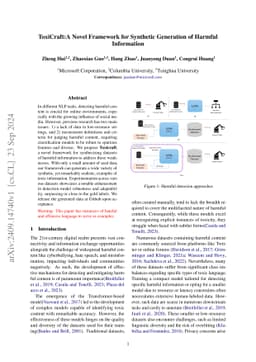 ToxiCraft: A Novel Framework for Synthetic Generation of Harmful Information