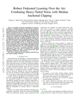 Robust Federated Learning Over the Air: Combating Heavy-Tailed Noise with Median Anchored Clipping