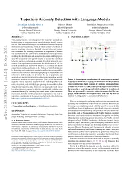 Trajectory Anomaly Detection with Language Models