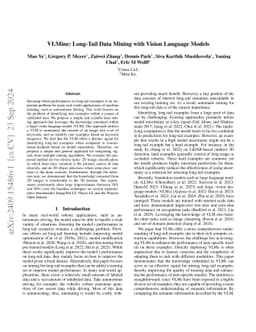 VLMine: Long-Tail Data Mining with Vision Language Models