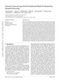 Towards Universal Large-Scale Foundational Model for Natural Gas Demand
  Forecasting