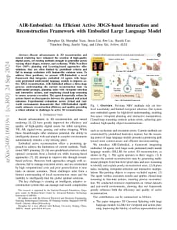 AIR-Embodied: An Efficient Active 3DGS-based Interaction and
  Reconstruction Framework with Embodied Large Language Model
