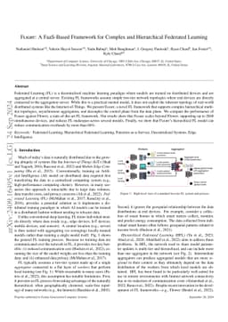 Flight: A FaaS-Based Framework for Complex and Hierarchical Federated
  Learning