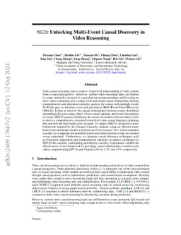 MECD: Unlocking Multi-Event Causal Discovery in Video Reasoning