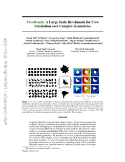 FlowBench: A Large Scale Benchmark for Flow Simulation over Complex
  Geometries