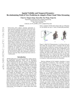 Spatial Visibility and Temporal Dynamics: Revolutionizing Field of View
  Prediction in Adaptive Point Cloud Video Streaming