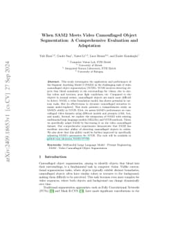 When SAM2 Meets Video Camouflaged Object Segmentation: A Comprehensive Evaluation and Adaptation
