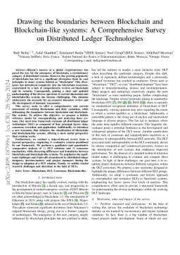 Drawing the boundaries between Blockchain and Blockchain-like systems: A
  Comprehensive Survey on Distributed Ledger Technologies