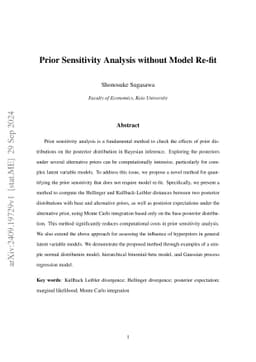 Prior Sensitivity Analysis without Model Re-fit