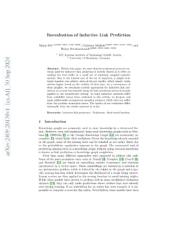 Reevaluation of Inductive Link Prediction