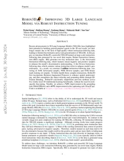 Robin3D: Improving 3D Large Language Model via Robust Instruction Tuning