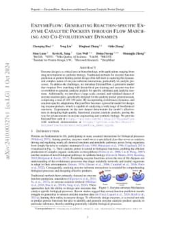 EnzymeFlow: Generating Reaction-specific Enzyme Catalytic Pockets
  through Flow Matching and Co-Evolutionary Dynamics