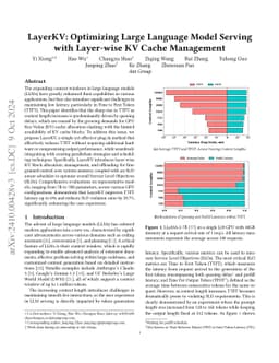 LayerKV: Optimizing Large Language Model Serving with Layer-wise KV
  Cache Management