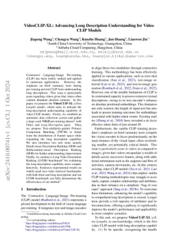VideoCLIP-XL: Advancing Long Description Understanding for Video CLIP
  Models