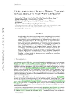 Uncertainty-aware Reward Model: Teaching Reward Models to Know What is Unknown
