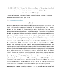 RS-FME-SwinT: A Novel Feature Map Enhancement Framework Integrating
  Customized SwinT with Residual and Spatial CNN for Monkeypox Diagnosis
