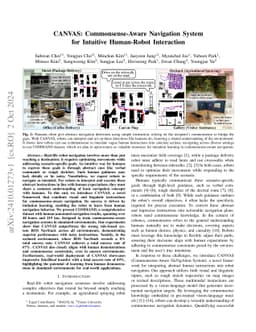 CANVAS: Commonsense-Aware Navigation System for Intuitive Human-Robot Interaction