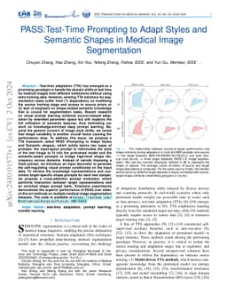 PASS:Test-Time Prompting to Adapt Styles and Semantic Shapes in Medical
  Image Segmentation