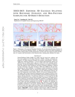 3DGS-DET: Empower 3D Gaussian Splatting with Boundary Guidance and
  Box-Focused Sampling for 3D Object Detection