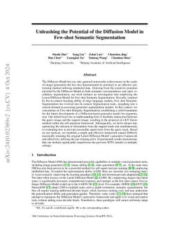 Unleashing the Potential of the Diffusion Model in Few-shot Semantic
  Segmentation