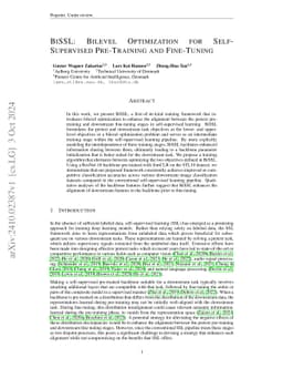 BiSSL: A Bilevel Optimization Framework for Enhancing the Alignment Between Self-Supervised Pre-Training and Downstream Fine-Tuning