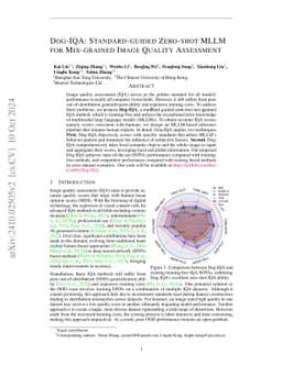 Dog-IQA: Standard-guided Zero-shot MLLM for Mix-grained Image Quality
  Assessment