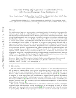 Ethio-Fake: Cutting-Edge Approaches to Combat Fake News in
  Under-Resourced Languages Using Explainable AI