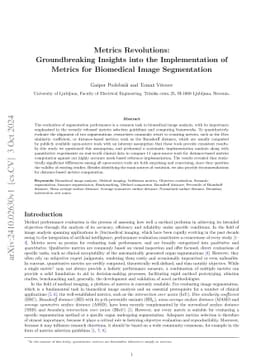 Metrics Revolutions: Groundbreaking Insights into the Implementation of
  Metrics for Biomedical Image Segmentation