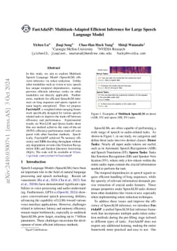 FastAdaSP: Multitask-Adapted Efficient Inference for Large Speech
  Language Model