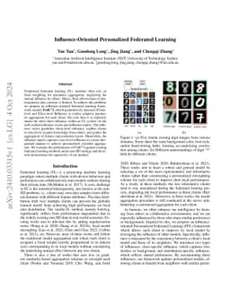 Influence-oriented Personalized Federated Learning