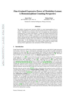 Fine-Grained Expressive Power of Weisfeiler-Leman: A Homomorphism
  Counting Perspective