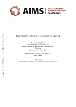 Topological Foundations of Reinforcement Learning