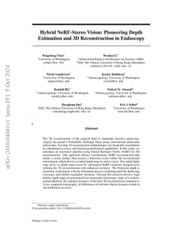 EndoPerfect: High-Accuracy Monocular Depth Estimation and 3D Reconstruction for Endoscopic Surgery via NeRF-Stereo Fusion