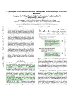 Exploring LLM-based Data Annotation Strategies for Medical Dialogue
  Preference Alignment
