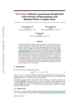 MindFlayer: Efficient Asynchronous Parallel SGD in the Presence of
  Heterogeneous and Random Worker Compute Times