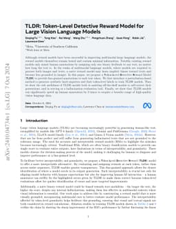 TLDR: Token-Level Detective Reward Model for Large Vision Language Models