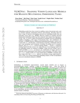 VLM2Vec: Training Vision-Language Models for Massive Multimodal Embedding Tasks