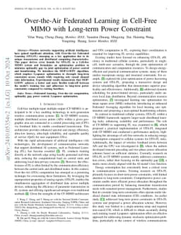 Over-the-Air Federated Learning in Cell-Free MIMO with Long-term Power
  Constraint