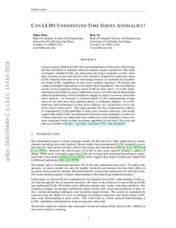 Can LLMs Understand Time Series Anomalies?