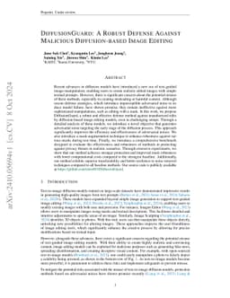 DiffusionGuard: A Robust Defense Against Malicious Diffusion-based Image
  Editing