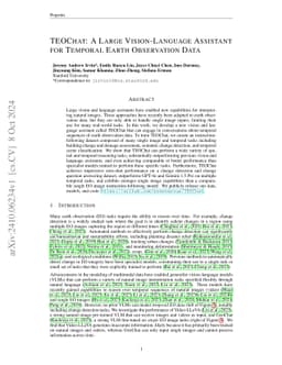 TEOChat: A Large Vision-Language Assistant for Temporal Earth Observation Data