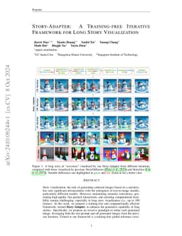 Story-Adapter: A Training-free Iterative Framework for Long Story
  Visualization