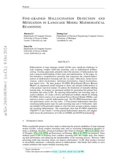 FG-PRM: Fine-grained Hallucination Detection and Mitigation in Language
  Model Mathematical Reasoning