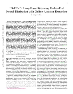 LS-EEND: Long-Form Streaming End-to-End Neural Diarization with Online
  Attractor Extraction
